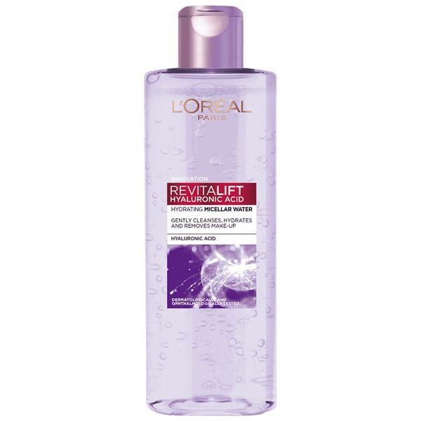  Nước Tẩy Trang L'oreal Làm Sạch, Cấp Ẩm Revitalift Hyaluronic Acid Hydrating Micellar Water 