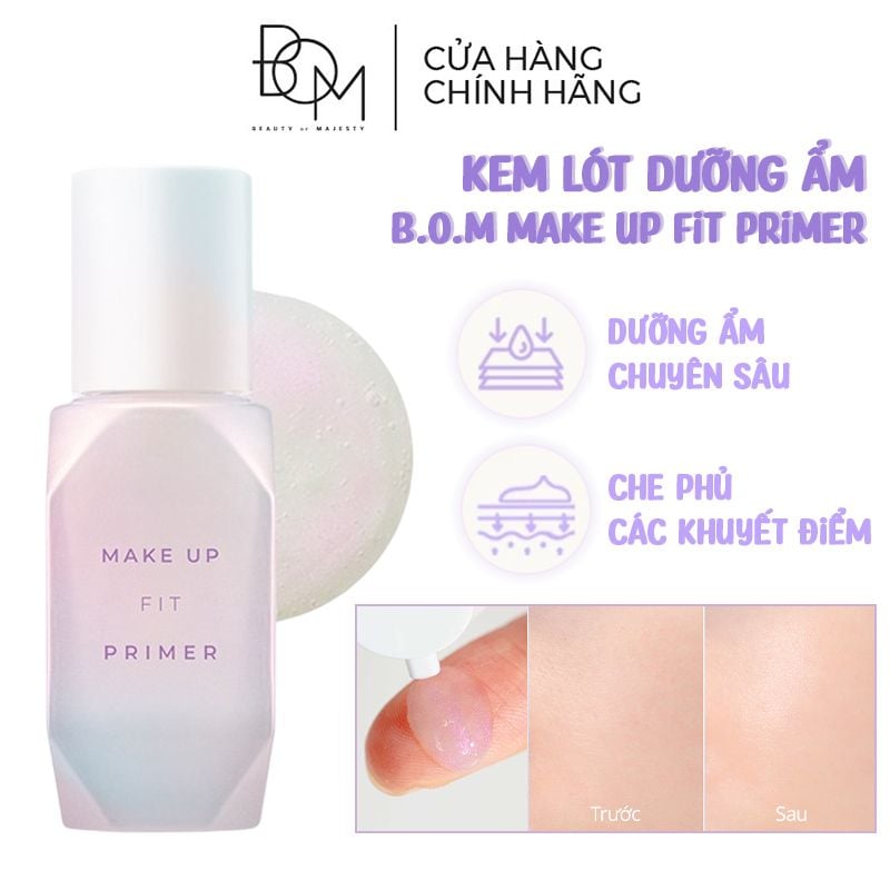 Kem Lót Dưỡng Ẩm B.O.M Make Up Fit Primer 30ml