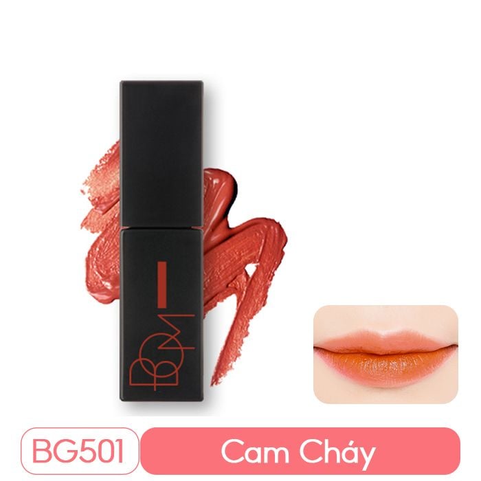 Son Kem Lì Lên Màu Chuẩn, Lâu Trôi B.O.M Matt Holic Tint 8.5g