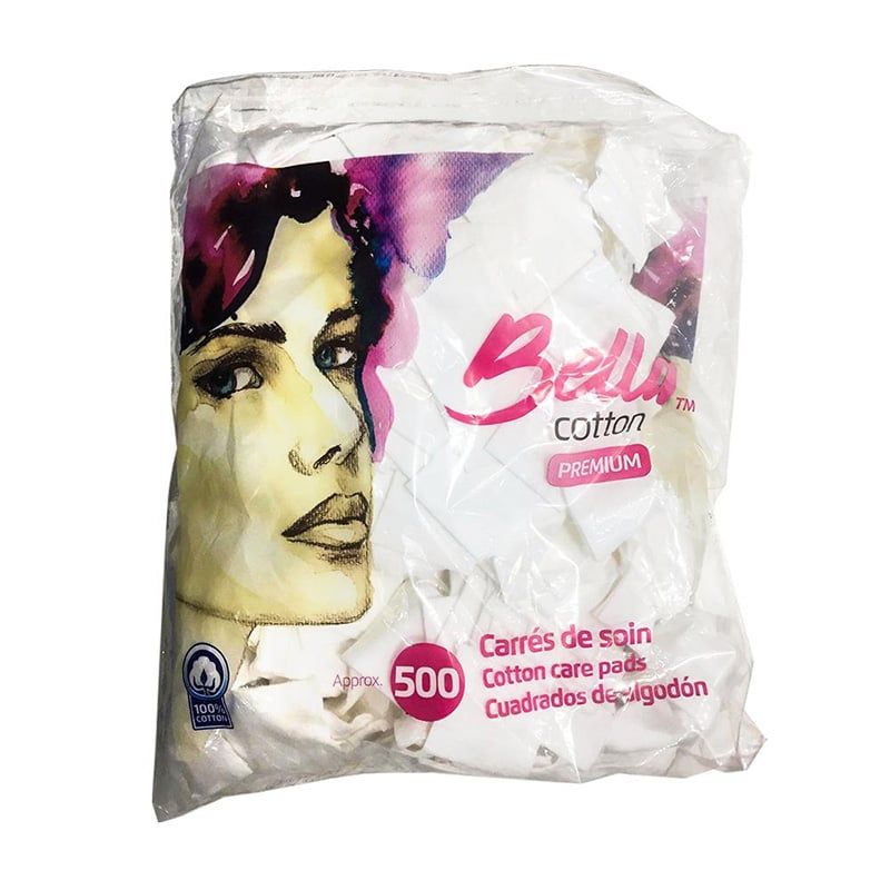 [500 Miếng] Bông Tẩy Trang Bella Cotton Pads