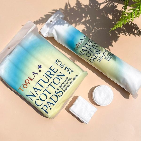  [NHẬP KHẨU] Bông Tẩy Trang Mềm Mịn TOOLA - 50 miếng - 150 miếng - 234 miếng 