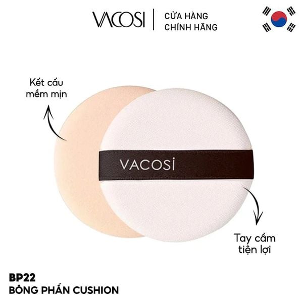  Bông Phấn Cushion Vacosi Cushion Sponge - BP22 