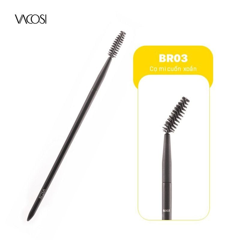 Cọ Mi Cuốn Xoắn Vacosi Brow & Lash Brush - BR03