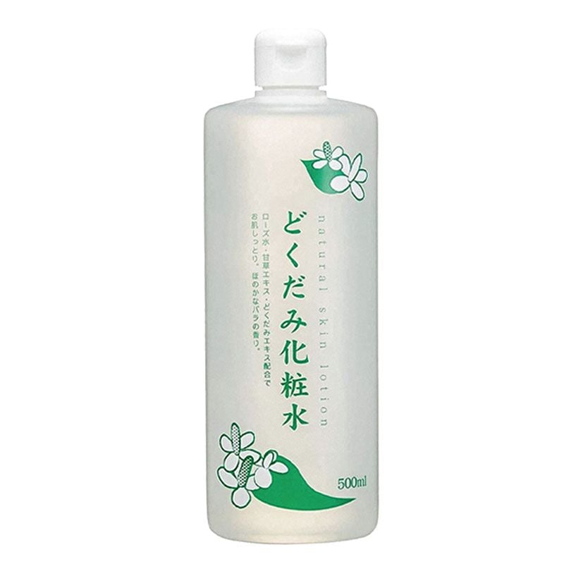 Nước Hoa Hồng Chiết Xuất Diếp Cá, Tía Tô Chinoshio Natural Skin Lotion 500ml