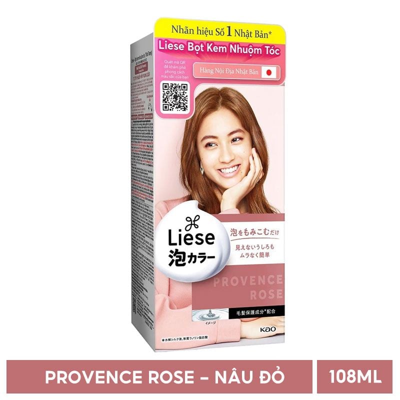 Thuốc Nhuộm Tóc Dạng Bọt Liese Creamy Bubble Hair Color