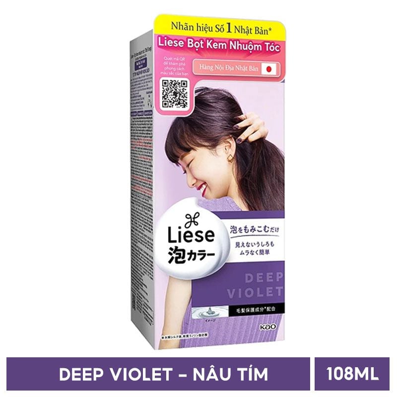 Thuốc Nhuộm Tóc Dạng Bọt Liese Creamy Bubble Hair Color