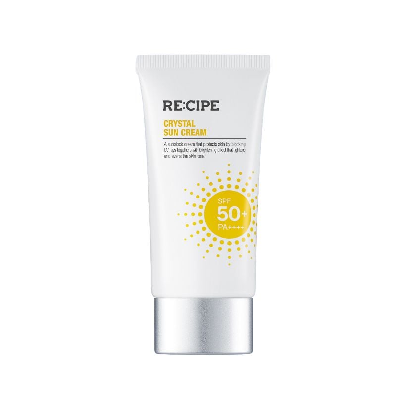 Kem Chống Nắng Re:cipe Nâng Tone Crystal Sun Cream SPF50+/PA++++ 50ml