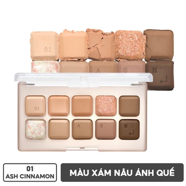  Bảng Phấn Mắt Lilybyred 10 Ô Bền Màu Mood Keyboard 10.5g 