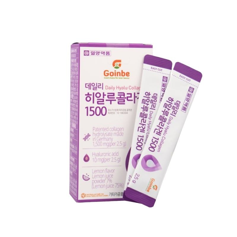 [Hộp 14 gói] Bột Uống Collagen, Hạn Chế Lão Hóa Goinbe Daily Collagen