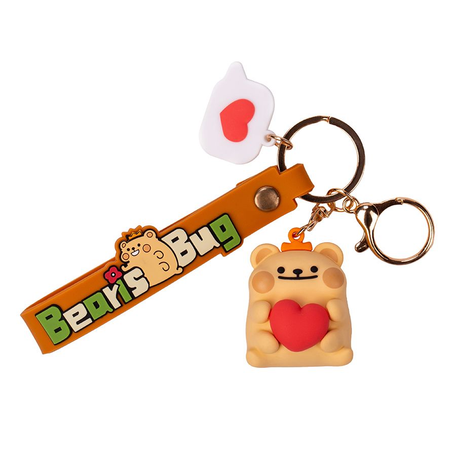 Móc Khóa BearisBug 3D Keychain