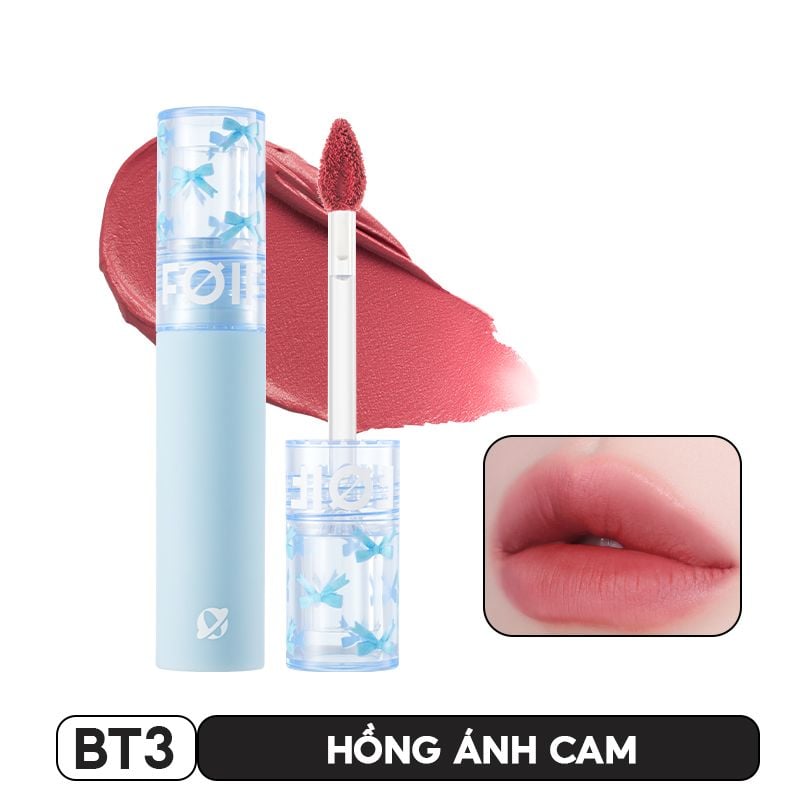 Son Kem Lì Thuần Chay, Mềm Mịn, Lâu Trôi FOIF Daily Blur Tint 3g