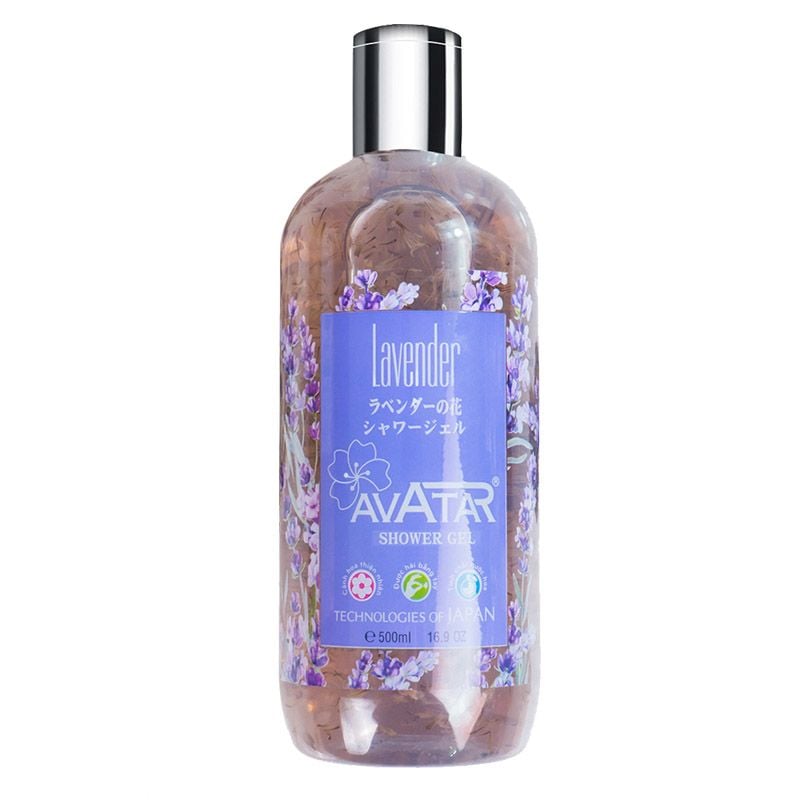 Sữa Tắm Chiết Xuất Từ Cánh Hoa Thiên Nhiên Avatar Shower Gel 500ml - ROSE