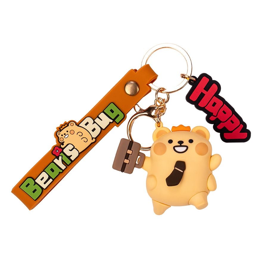 Móc Khóa BearisBug 3D Keychain