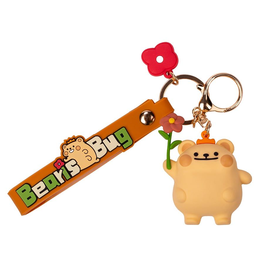 Móc Khóa BearisBug 3D Keychain