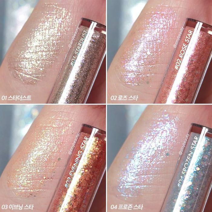 Gel Nhũ Mắt Romand The Universe Liquid Glitter 2g