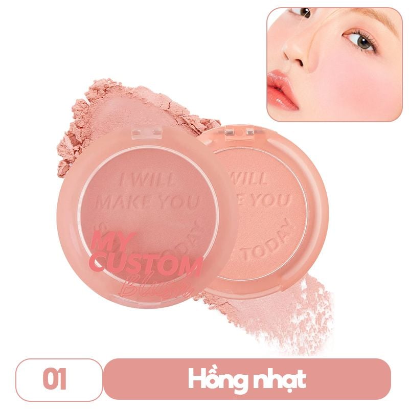 Phấn Má Hồng Dạng Nén Siêu Xinh I'm Meme My Custom Blush 6g