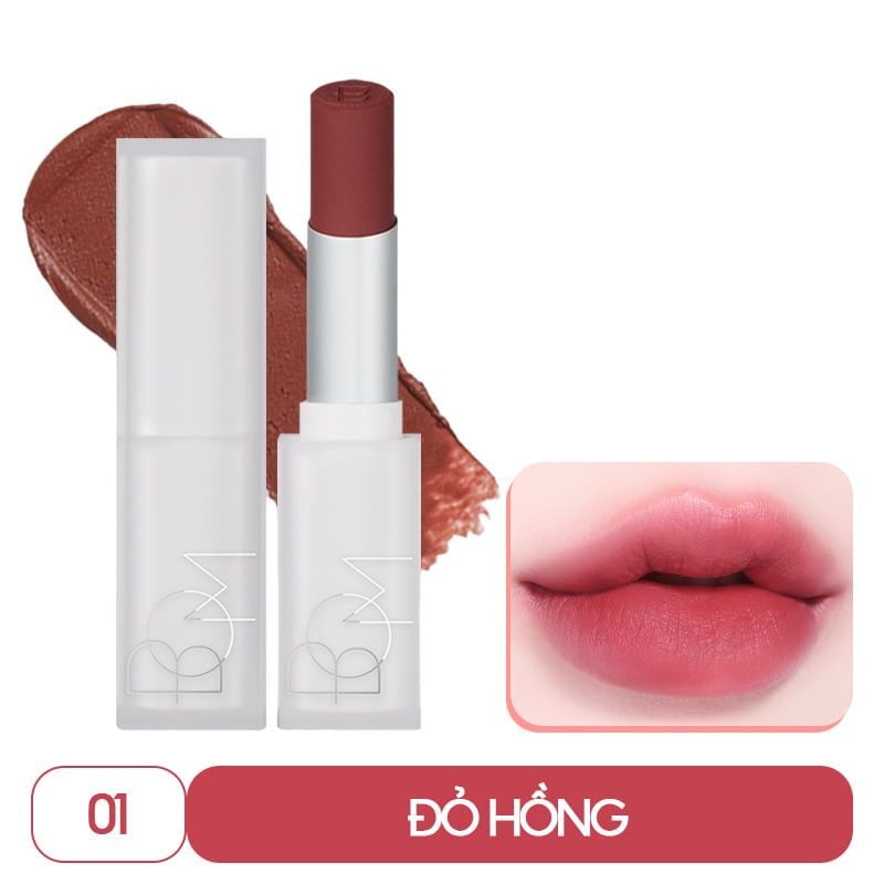 Son Thỏi Thuần Chay Mịn Lì B.O.M Cloud Blur Lipstick 3.3g