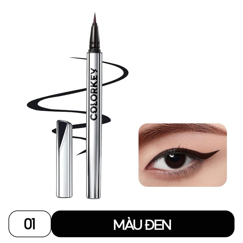 Bút Kẻ Mắt Nước Lâu Trôi Colorkey Floating Color Liquid Eyeliner 0.5ml
