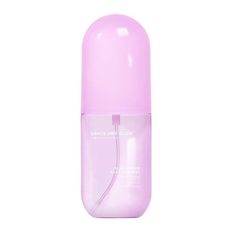Xịt Dưỡng Tóc Grace And Glow Black Opium Silky Hair Mist Spray Soft And Silk Hair With Golden Marula And Olive Oil 100ml
