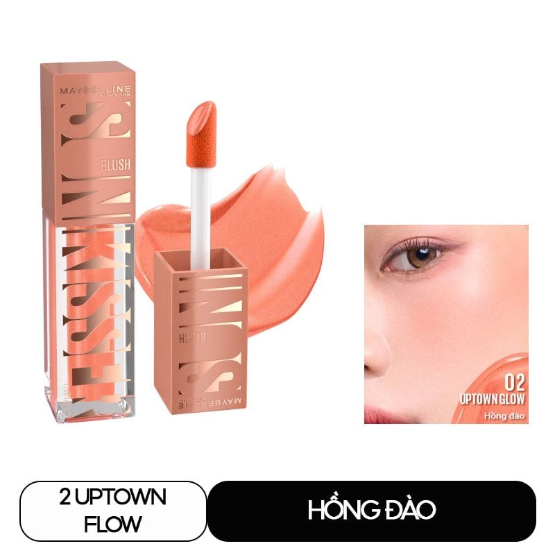 Má Hồng Kem Căng Mọng, Bền Màu Maybelline Sunkisser Blush 4.7ml