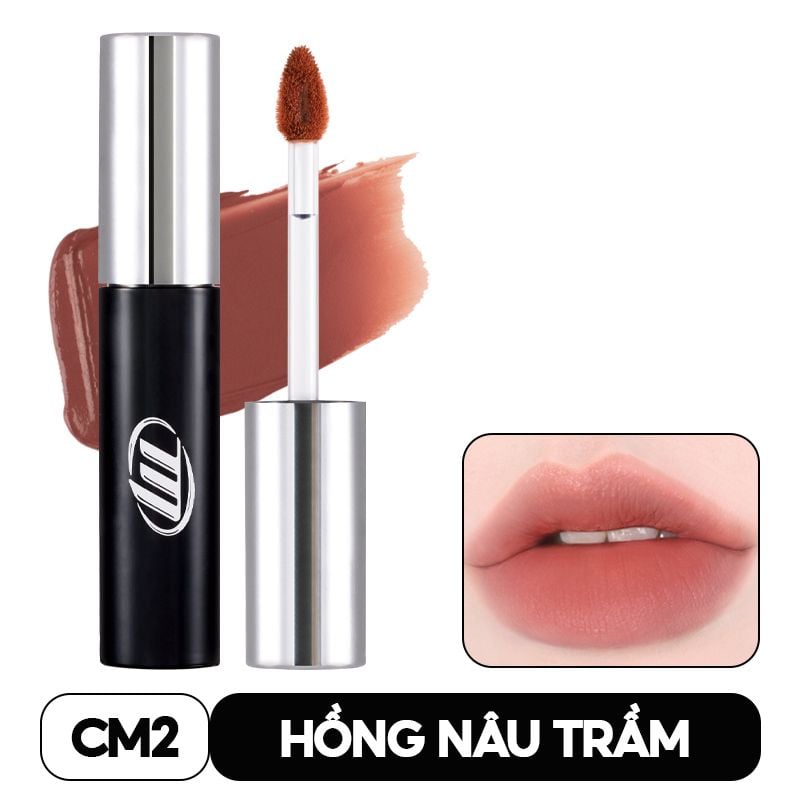 Son Kem Lì, Mịn Mượt Nhẹ Môi, Lâu Trôi Merzy Cyber Mellow Tint 4g