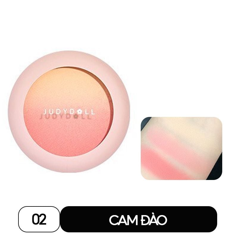 Phấn Má Hồng Chuyển Màu Siêu Mịn Judydoll Gradual Powder Blusher 4.3g