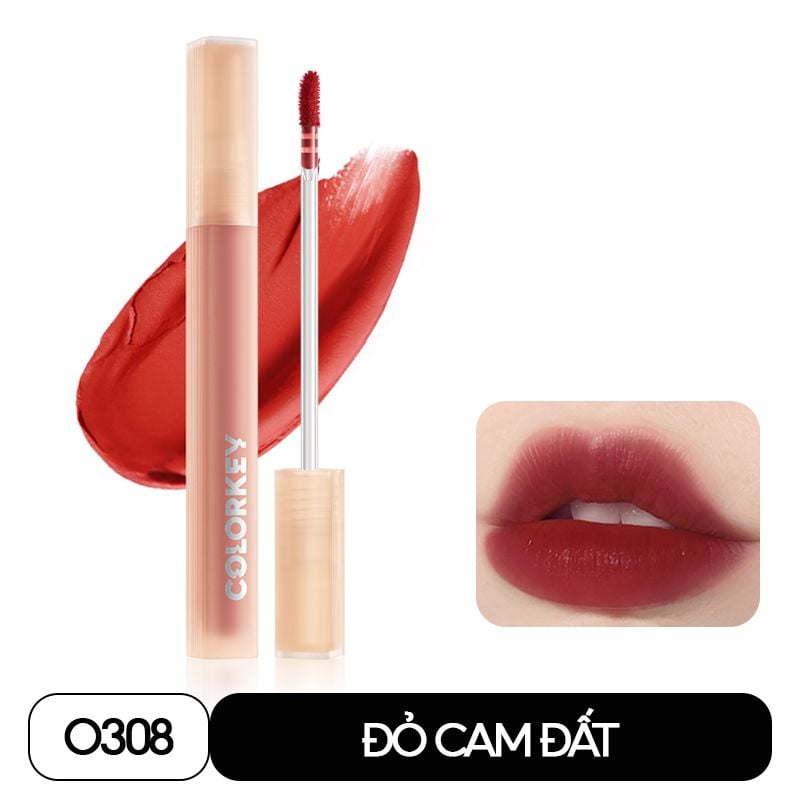 Son Kem Lì Siêu Mịn Môi Colorkey Soft Matte Water Tint 1.8g