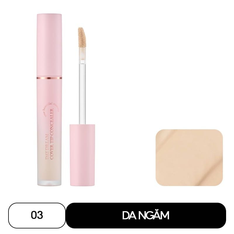 Kem Che Khuyết Điểm Aperire Mỏng Nhẹ, Lâu Trôi Daydream Cover Tip Concealer 4.5ml