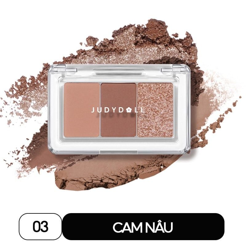Phấn Mắt 3 Ô Màu Judydoll Eyeshadow Palette 2.5g