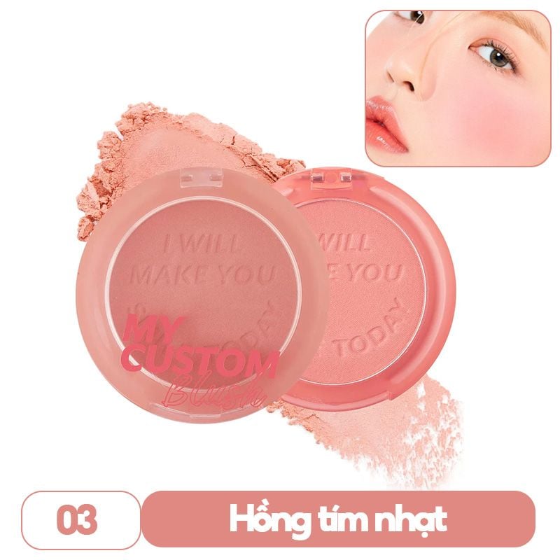 Phấn Má Hồng Dạng Nén Siêu Xinh I'm Meme My Custom Blush 6g