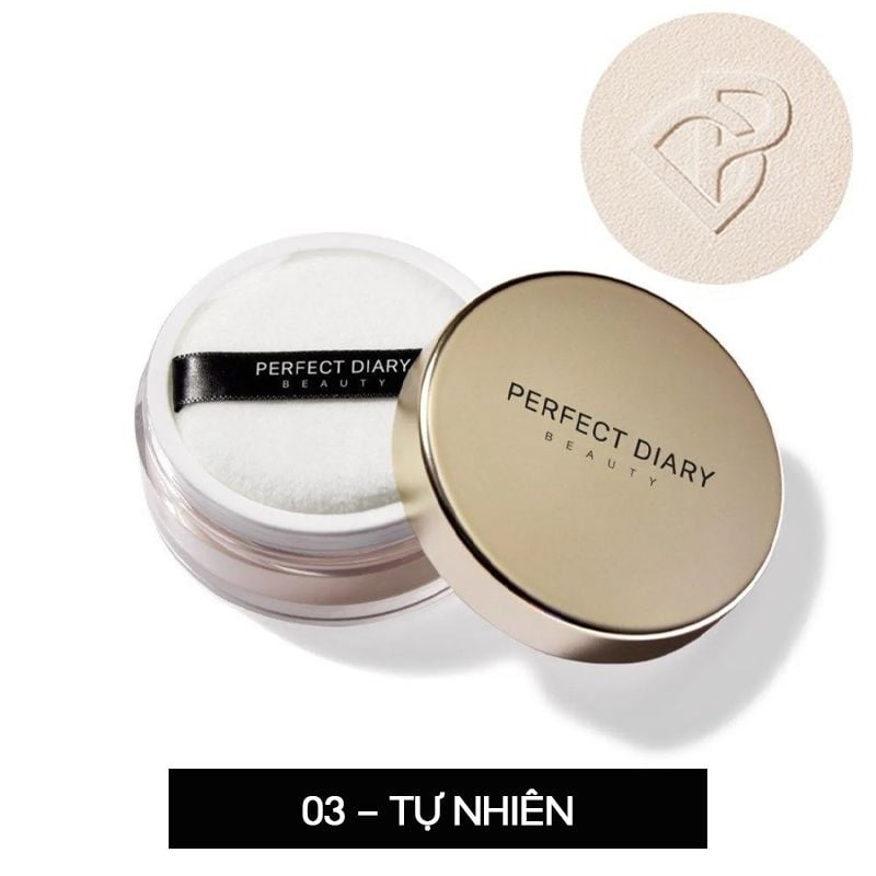Phấn Phủ Kiềm Dầu Perfect Diary Weightless Soft-Velvet Blurring Loose Powder 7g