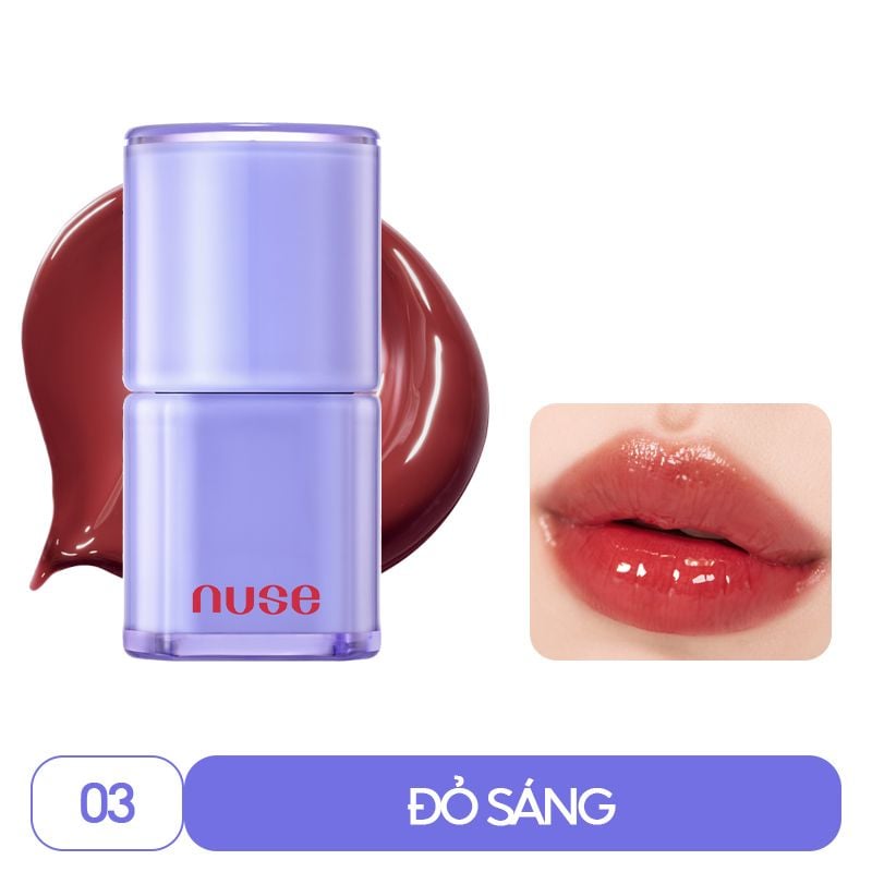 [NUSE BY ROMAND] Son Bóng Thuần Chay Cho Môi Căng Mọng, Mềm Mịn Nuse Care Liptual 4.5g
