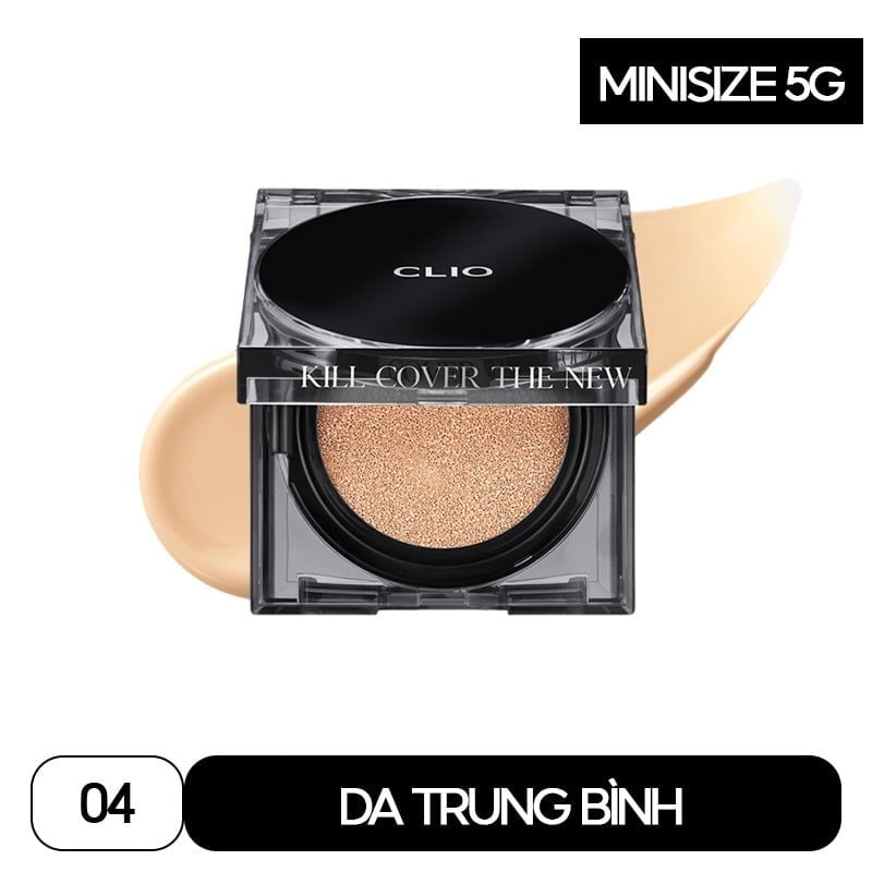 Phấn Nước Che Phủ Cao, Lớp Nền Mịn Lì, Lâu Trôi Clio Kill Cover The New Founwear Cushion SPF50+ PA+++