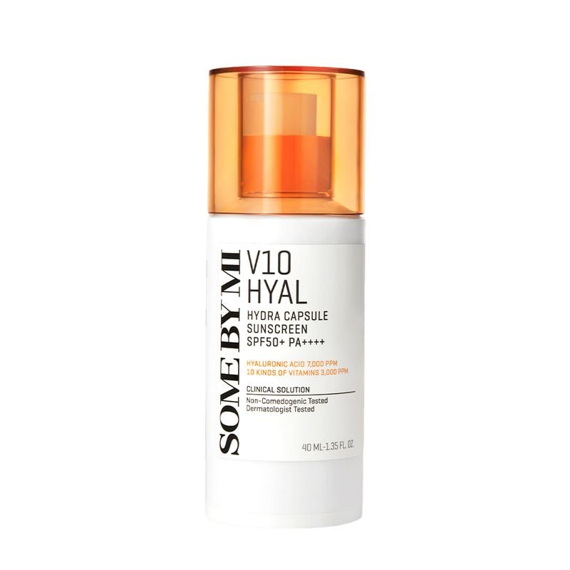 Kem Chống Nắng Some By Mi Dưỡng Ẩm, Làm Dịu Da V10 Hyal Hydra Capsule Suncreen SPF50+ PA++++ 40ml