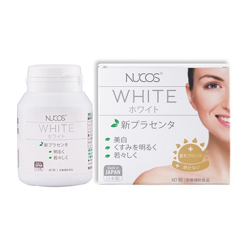 Viên Uống Trắng Da Mờ Thâm Nám Nucos White 60 Viên/Hộp