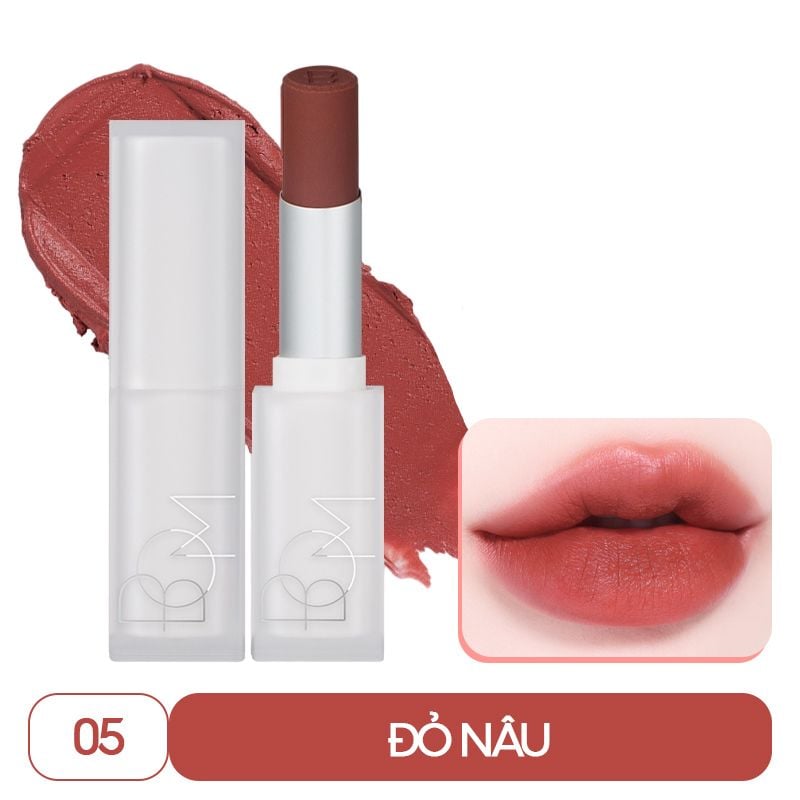 Son Thỏi Thuần Chay Mịn Lì B.O.M Cloud Blur Lipstick 3.3g