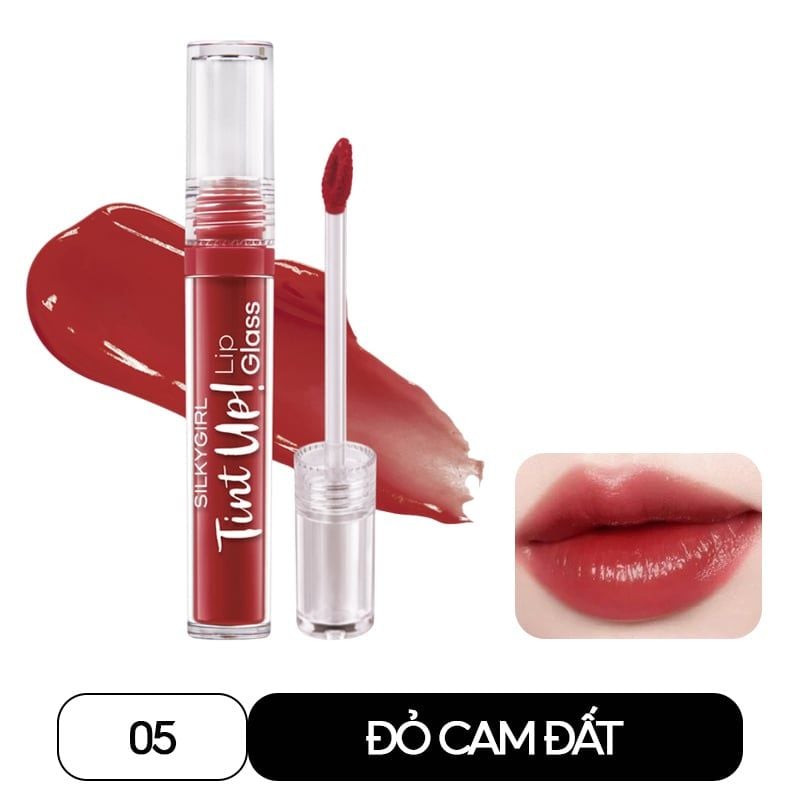 Son Tint Bóng Silkygirl Tint Up! Lip Glass 3g