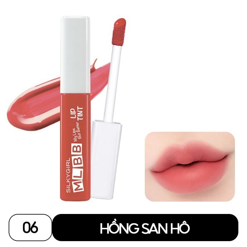Son Tint Lì Mịn Lì, Lâu Trôi Silkygirl MLBB Lip Tint 4.5g