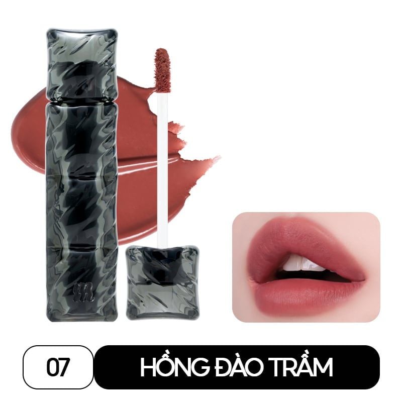 [NEW][V6 PUFFER][SON PHAO] Son Kem Lì Bền Màu, Lâu Trôi Merzy Puffer Velvet Tint 3.7g