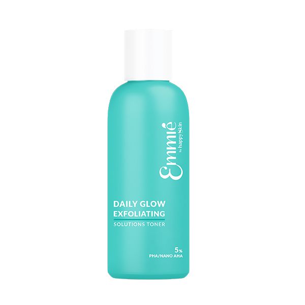 Nước Cân Bằng Da Và Tẩy Tế Bào Chết Emmié By HappySkin Daily Glow Exfoliating Toner 230ml
