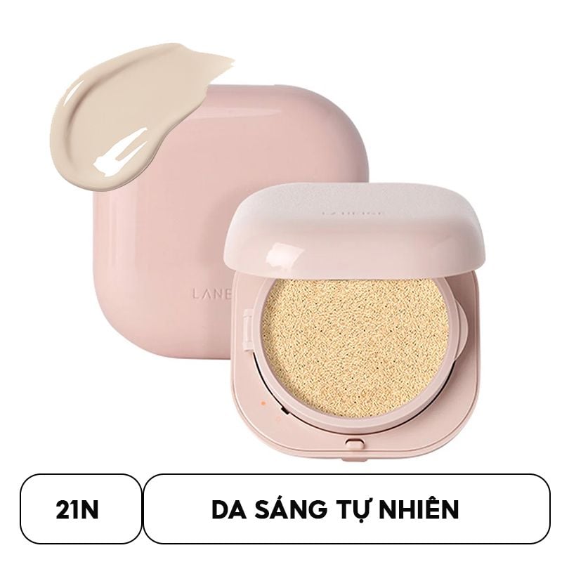 [Set 2 Lõi] Phấn Nước Dưỡng Ẩm Cho Lớp Nền Căng Bóng Laneige Neo Cushion Glow SPF50 PA+++