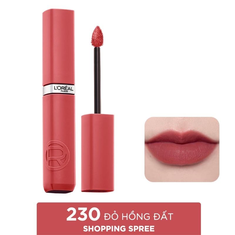 Son Kem Lì Nhẹ Môi, Lâu Trôi L'Oreal Infallible Matte Resistance