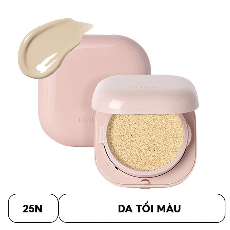 [Set 2 Lõi] Phấn Nước Dưỡng Ẩm Cho Lớp Nền Căng Bóng Laneige Neo Cushion Glow SPF50 PA+++