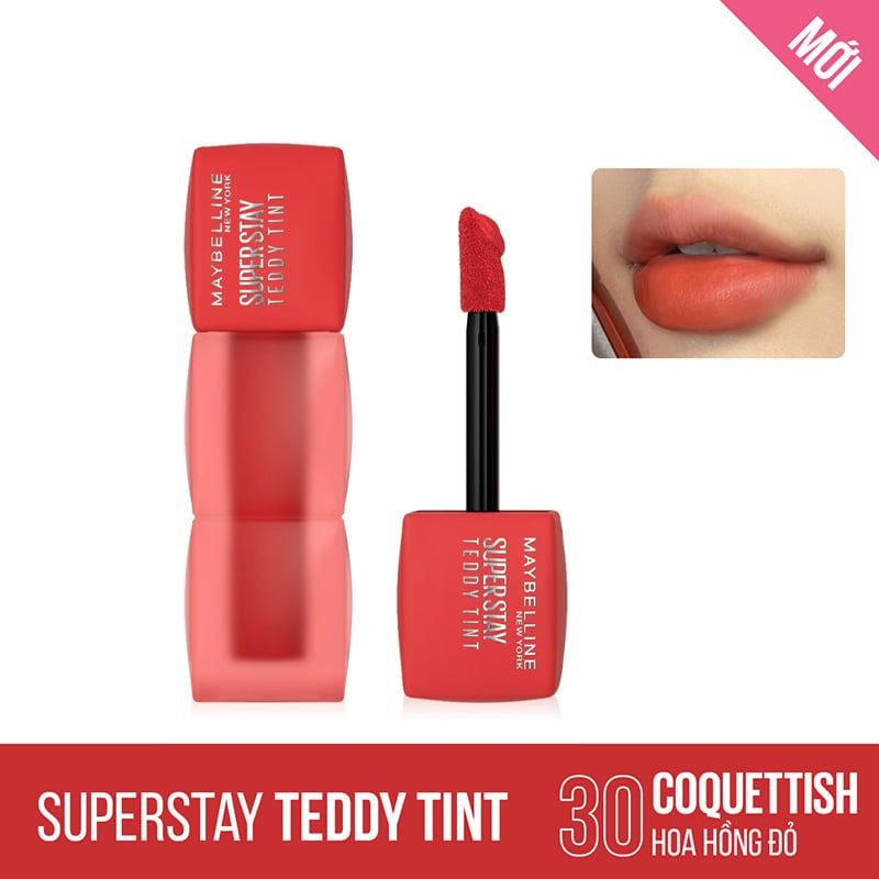 Son Kem Lì Bông Bền Màu Maybelline Superstay Teddy Tint 5ml