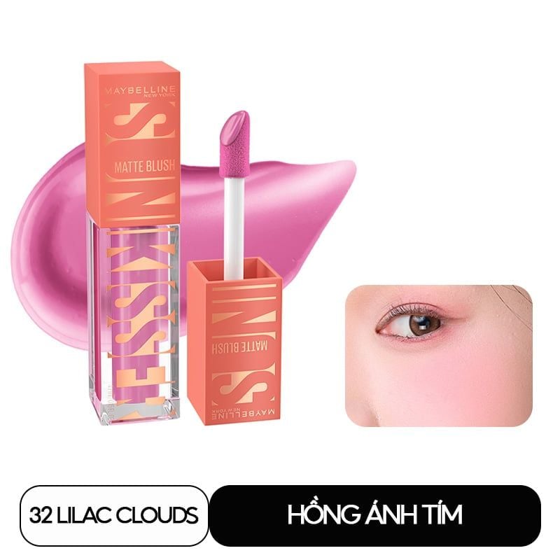 Má Hồng Kem Căng Mọng, Bền Màu Maybelline Sunkisser Blush 4.7ml