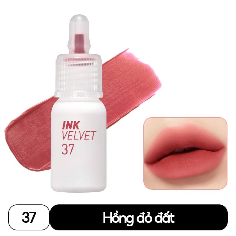 Son Kem Lì Mịn Môi, Lâu Trôi Peripera Ink Velvet 4g
