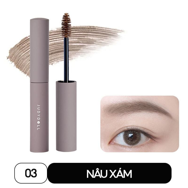 thegioiskinfood.com - Mascara Chân Mày Tự Nhiên, Bền Màu, Lâu Trôi Judydoll Eyebrow Mascara 2.5g