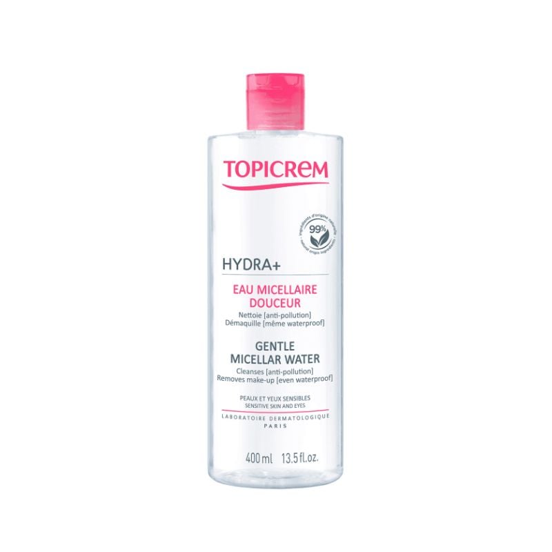 Nước Tẩy Trang Dành Cho Da Khô & Nhạy Cảm Topicrem Hydra+ Gentle Micellar Water