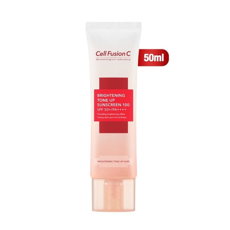 Kem Chống Nắng Nâng Tông Cell Fusion C Cải Thiện Độ Đàn Hồi & Nếp Nhăn Brightening Tone Up Sunscreen SPF50+/PA++++