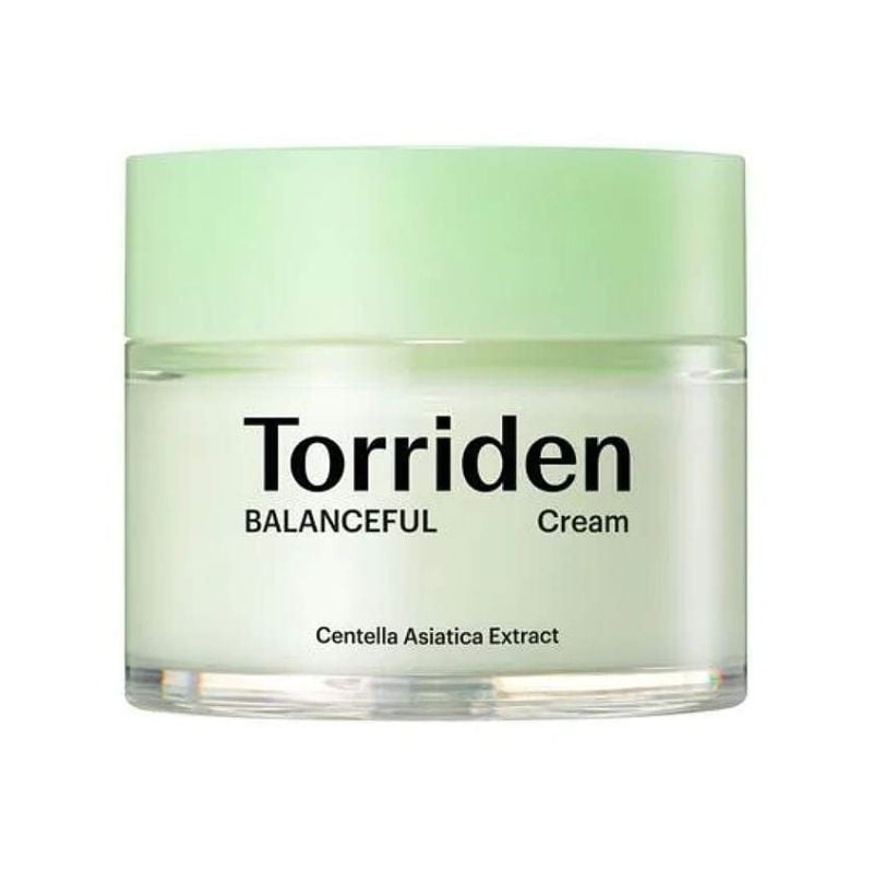 Kem Dưỡng Torriden Cấp Ẩm, Làm Dịu Da Chiết Xuất Rau Má Balanceful Cica Cream 80ml